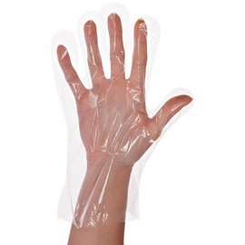 Handschuh LDPE "Polyclassic Soft" transparent - Packung mit 100 Handschuhen