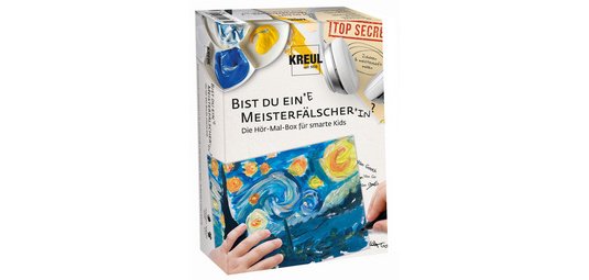 Kit créatif 'Boîte du maître faussaire Nuit étoilée'
