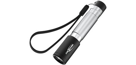 Lampe de poche LED, Daily Use 50B, argent/noir