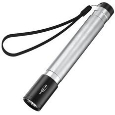 Lampe de poche LED, Daily Use 150B, argent/noir