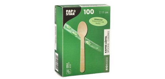Cuiller à café en bois 'pure', cirée