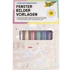 Modèles de décoration pour fenêtres 'BLOOM & GROW'