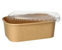 Barquette d'emballage 'pure', 750 ml, brun