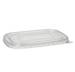 PAPSTAR Couvercle pour emballage 'pure', transparent