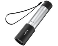 Lampe de poche LED, Daily Use 300B, argent/noir
