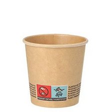Cardboard cup 'pure', 50 cl, brown