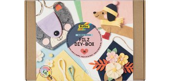 Boîte DIY en feutre Rainbow Edition, 36 pièces