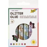 Colle pailletée 'Glitterglue SPIRAL MAGIC', assortie