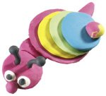 Pâte à modeler pour enfants, 10 bâtons, assorti