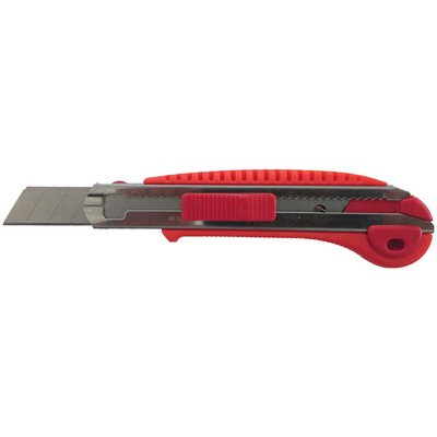 Cutter in plastic L-700RP lemmet 18 mm rood