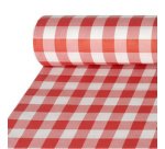 Nappe damassée 'Carreau Vichy', (l) 1,0 x (L)50 m