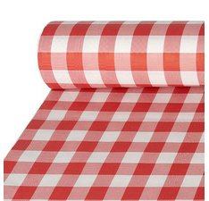 Nappe damassée 'Carreau Vichy', (l) 1,0 x (L)50 m