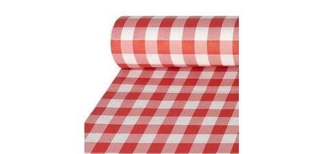 Nappe damassée 'Carreau Vichy', (l) 1,0 x (L)50 m