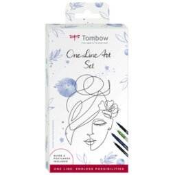 Tombow Kit One Line Art, 9 pièces