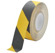 Bande antidérapante DURALINE GRIP, 25 mm, jaune/noir