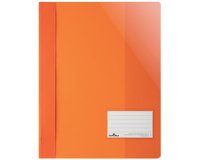 Chemise à lamelle extra large, A4+, PVC, orange