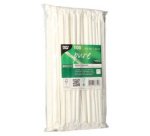 Paille en papier 'pure', 200 mm, blanc