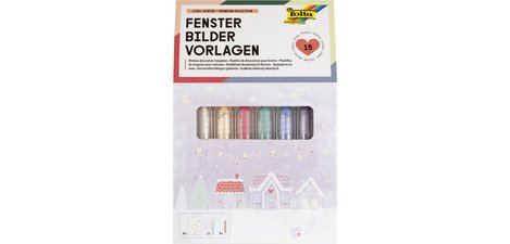 Modèle de décoration pour fenêtres 'COSY WINTER'