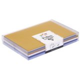 Coffret Pollen de 20 enveloppes C6 (114x162mm) + 20 cartes simples 110x155mm - Noël polaire - Assortiment