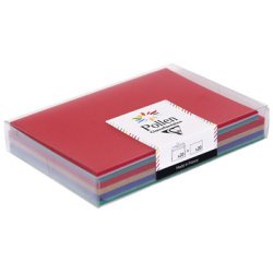 Coffret Pollen de 20 enveloppes C6 (114 x 162 mm) + 20 cartes simples 110 x 155 mm - Noël traditionnel - Assortiment