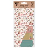 ENVELOPPES CADEAUX, Set de 2 enveloppes au format DL (11x22cm) - Noël nature - Multicolore
