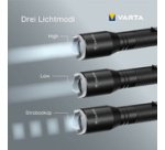 Lampe de poche aluminium Light F10 Pro, noir