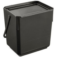 Poubelle bio knut, 4,5 litres, eco-graphite