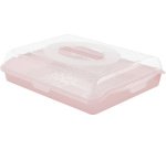 Boîte à gâteau marco, PP, nordic-pink