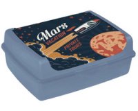 Boîte à goûter carla midi 'Space Tour', nordic blue