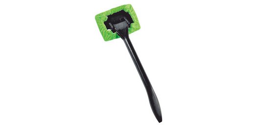 Replacement microfiber pad for window squeegee