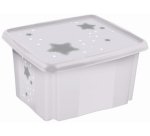 Boîte de rangement karolina 'Stars', 24 litres