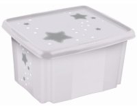 Boîte de rangement karolina 'Stars', 24 litres