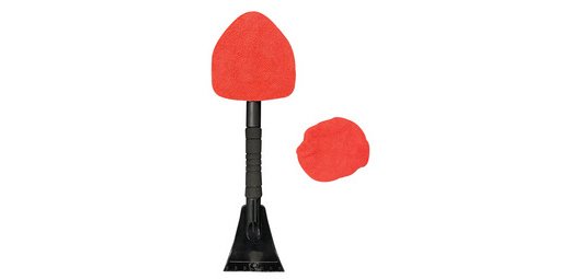 Microfiber window squeegee for car