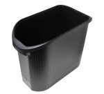 Compartiments Ecologic pour poubelles de bureau - Gris anthracite