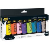 Peinture acrylique SOLO Goya Acrylic, 20 ml, set de 8