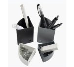 Pot à crayons modulable The Quarter Shades of Grey - Nuances de gris