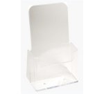 Distributeur de prospectus, DL portrait, cristal