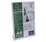 Porte-visuel, A4 portrait, incliné