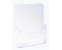 Distributeur de prospectus 1 compartiment A5 - Cristal