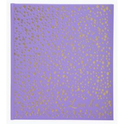 Livre d'or 140 pages tranche or Plum' - Violet