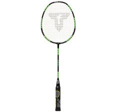 ELI Teen badminton racket, black/green