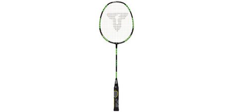 ELI Teen badminton racket, black/green