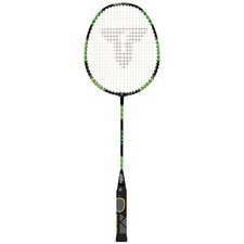 Raquette de badminton ELI Teen, noir/vert