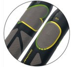 Raquette de badminton ELI Teen, noir/vert