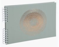 Album photo à spirales 50 pages blanches Ellipse