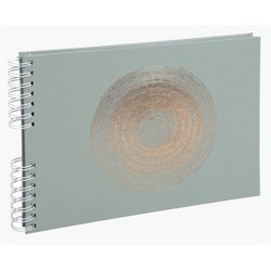 Album photo à spirales 50 pages blanches Ellipse