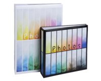 Album photo à pochettes 300 photos 10x15cm Rainbow - Blanc