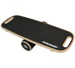 Balance Board Wave, made of real wood, black