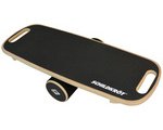 Balance Board Wave, en bois véritable, noir