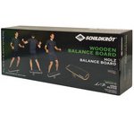 Balance Board Wave, made of real wood, black